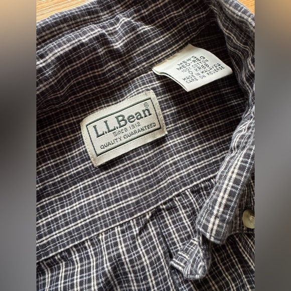 L.L. Bean Other - L.L. Bean Vintage Men’s Button Down Quality Work Shirt Utility Outdoors Casual